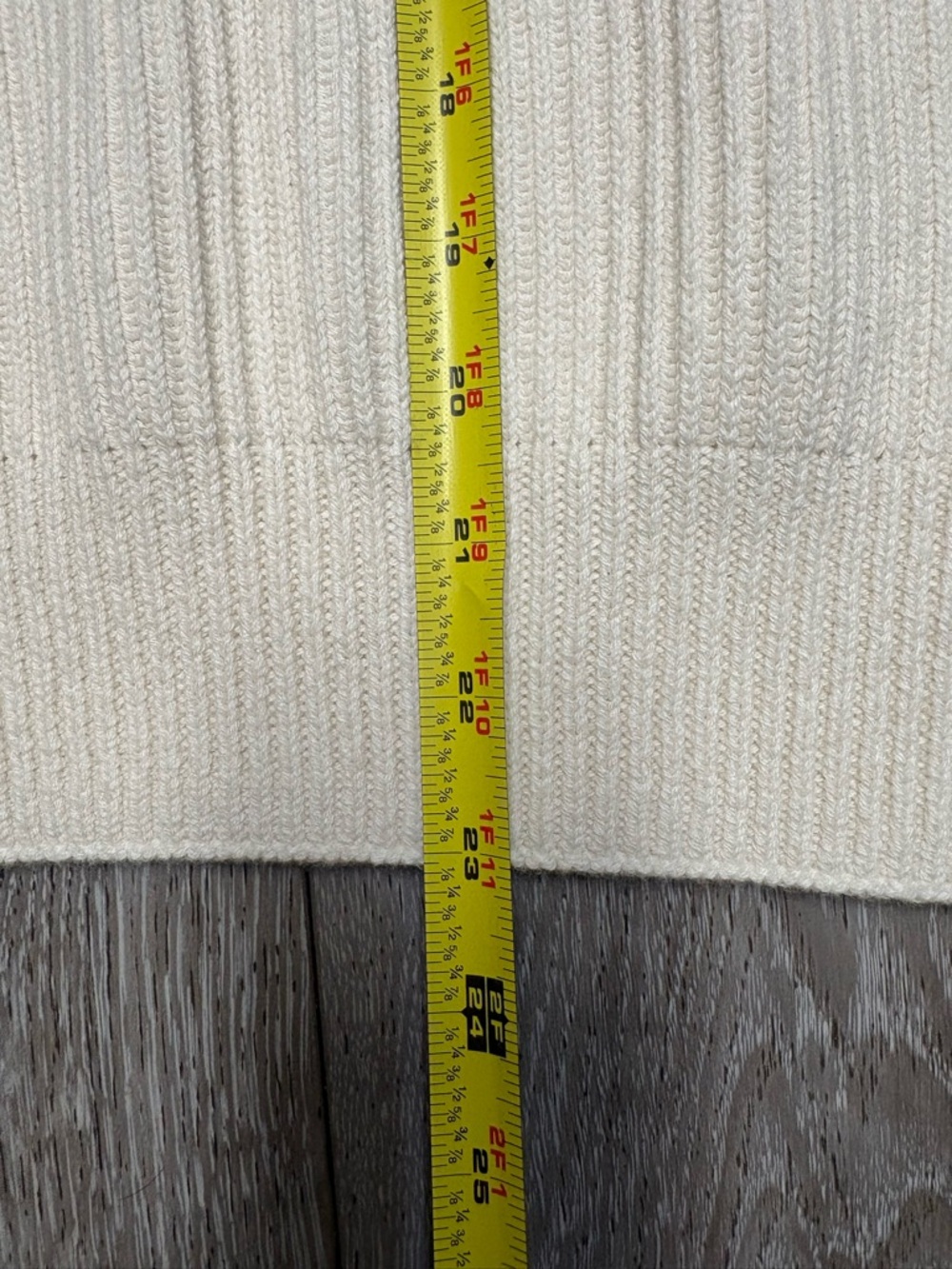 Vince Classic viory Ribbed Women's Sweater 15% cashmere - Picture 2 of 8